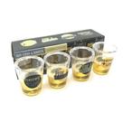 Jogo de Copos Aperitivos shots Personalizados com 04 peças - Comercial Gomes