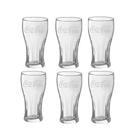Jogo de Copos Coca Cola Contour Cristal 470ml c/ 6pçs