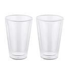Jogo de copos de parede dupla em vidro Maxwell & Williams Blend 2 peças 400ml
