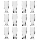 Jogo de Copos de Vidro 12 peças Tulipa Chopp Cerveja 325ml