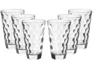 Jogo de Copos de Vidro 365ml 6 Peças Casambiente - Celebrar