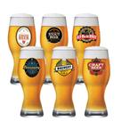 Jogo de Copos de Vidro Atlanta Happy Hour para Cerveja 450ml 6pcs Ruvolo