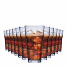Jogo de Copos de Vidro Conic Max Para Água e Suco 380ml 12 Pcs Ruvolo