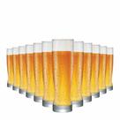 Jogo de Copos de Vidro Genebra Para Cerveja 400ml 12 Pcs Ruvolo