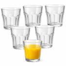 Jogo de Copos de Vidro Resistente Para Água Suco 300ml 6pcs