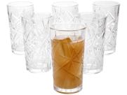 Jogo de Copos de Vidro Transparente 260ml - 6 Peças Hauskraft Atenas