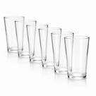 Jogo de Copos em Vidro 6 Peças Ideal para Água Suco Drink e Uso Diário na Cozinha Kit copos