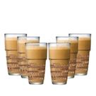 Jogo De Copos Empilhavel Styles Luva Para Café 360ml 6 Pcs Ruvolo