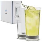 Jogo de Copos Highball Altos com Base de Pedra 470 ml