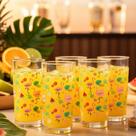 Jogo de Copos Long Drink Multiuso Flamingo 255ml 6 Peças Ruvolo