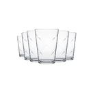 Jogo de Copos Maracatu 265ml 6 Unidades Vidro Transparente Nadir
