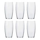 Jogo de Copos Nadir Oca Long Drink de Vidro Liso com 6 Peças 300ml