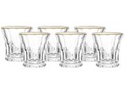 Jogo de Copos Transparentes 215ml 6 Peças - Hauskraft Glacial