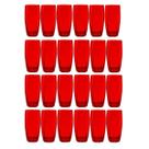 Jogo de Copos Vidro Florida 370ml Vermelho Suco Agua - 24Un Jogo de Copos Vidro Florida 370ml Vermelho Suco Agua - 24Un