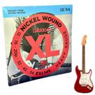 Jogo de cordas Daddario EXL145 Guitarra Tensão 012 Heavy Gauge - Nickel Wound