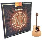 Jogo de Cordas Daddario Violão 010 Nickel Bronze Aço NB1047