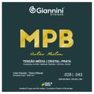 Jogo De Cordas Giannini Violão Nylon Médio Série Mpb Genws Jogo De Cordas Giannini Violão Nylon Médio Série Mpb Genws
