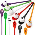 Jogo de corrida de ovos e colheres de Halloween JOYIN 6 Eggs 6 Spoons Wood