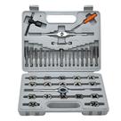 Jogo de cossinete e machos manuais, m3-m12, maleta plastica, 40pcs // sparta