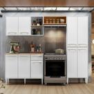 Jogo de Cozinha Mariah 9 Portas 1 Gaveta