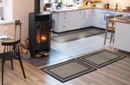 Jogo de Cozinha Sisal Look Moldura Kit com 3 Pecas Jogo de Cozinha Sisal Look Moldura Kit com 3 Pecas