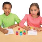 Jogo de dados Really Good Stuff Make-a-Word Soft Touch em espanhol