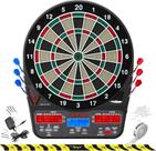Jogo de dardos eletrônico Viper 850 com 6 dardos, 50 jogos pretos