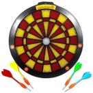Jogo de Dardos Grande Braskit com 4 Dardos Acerte o Alvo