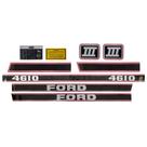Jogo De Decalque Adesivo Trator Ford 4610