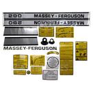 Jogo De Decalque Adesivo Trator Massey Ferguson 290