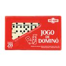 Jogo de Dominó com Estojo Profissional 28 Peças 10mm Artbrink