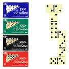Jogo De Domino De Osso Profissional Estojo Com 28 peças Cor Variada - Zein