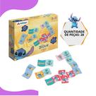 Jogo de dominó infantil stitch 28 peças -xalingo