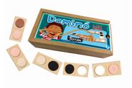 Jogo de Dominó Infantil Tátil Textura