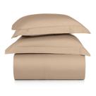 Jogo de Duvet Queen 3 Peças Altenburg Algodão Lux 200 Fios Bege Caramelo