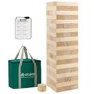 Jogo de empilhamento de blocos de madeira Giant Tumble Tower Olsa 60 PCS
