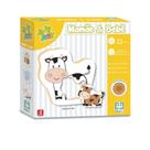 Jogo De Encaixar Mamãe e Bebê Nig Coleão Be-a-Bá 12 Peças Jogo De Encaixar Mamãe e Bebê Nig Coleão Be-a-Bá 12 Peças