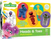 Jogo de Encaixe MasterPieces Sesame Street - Cabeças e Dedos dos Pés