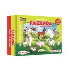 Jogo de Encaixe Pedagógico Animais da Fazenda - Uriarte