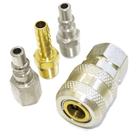 Jogo de Engate Rápido 1/4" 4 Peças - 5701655 - Steel