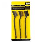 Jogo De Escovas De Aço Manual Com 3 Peças Eda