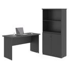 Jogo de Escritorio Itália Preto Onix