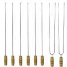 Jogo De Espeto Para Churrasco 59 Cm 6 Simples 2 Duplos