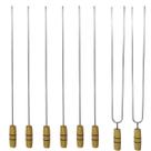 Jogo De Espeto Para Churrasco 59 Cm 6 Simples 2 Duplos
