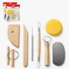 Jogo De Estecas E Ferramentas Para Escultura Multiuso 16 Peças Ideal Para Porcelana Fria Pasta Americana E Artesanato Em Geral - Jogo De Estecas E Ferramentas Para Escultura Multiuso 16 Peças Ideal Para Porcelana Fria Pasta Americana E Artesanato Em Geral -