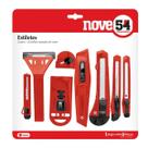 JOGO DE ESTILETES c 8 pecas Blister - NOVE54