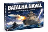Jogo de Estratégia Batalha Naval Pais e Filhos - Tabuleiro, Navios e Diversão 8+ Anos