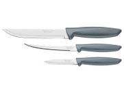 Jogo de Facas 3 Peças Tramontina Plenos 23498/613