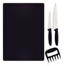 Jogo de Facas 4 Pçs Churrasco Plenus Tramontina Aço Inox Garra Multiuso