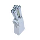 Jogo De Facas 6 Pcs C/ Cepo Marmol Mimo Style AJ23131